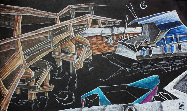 Il ponte di legno